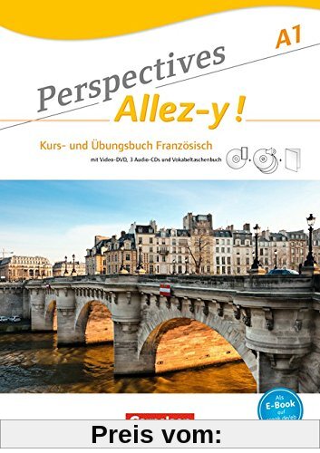 Perspectives - Allez-y !: A1 - Kurs- und Übungsbuch mit Lösungsheft und Vokabeltaschenbuch: Inkl. komplettem Hörmaterial (3 CDs) und Video-DVD